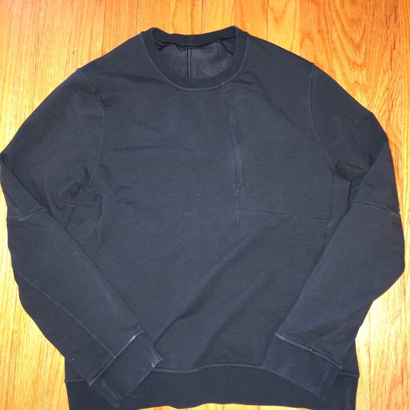 Lululemon Men's City Sweat Crew Sweatshirt Size S - Picture 2 of 4
